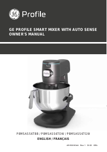 Manual GE P8MSASS6TOW Stand Mixer