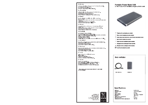 Manual Xtorm AL435 Portable Charger