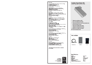 Handleiding Xtorm XB099 Mobiele oplader