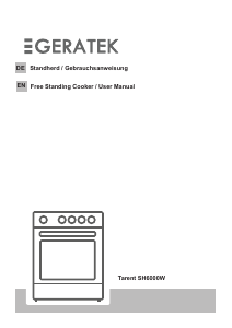 Manual Geratek Tarent SH6000W Range