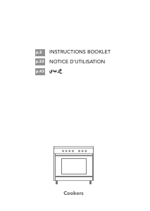 Mode d’emploi Glem PU9638RI38AB Cuisinière