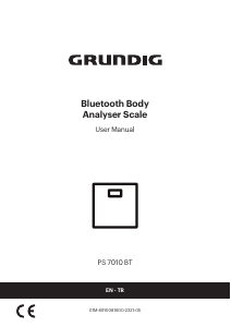 Manual Grundig PS 7010 BT Scale