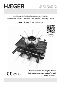 Handleiding Haeger GR-FRG.016A Gourmetstel
