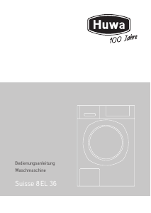 Bedienungsanleitung Huwa Suisse 8EL 36 Waschmaschine