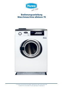 Mode d’emploi Huwa eDeluxe 70 Lave-linge