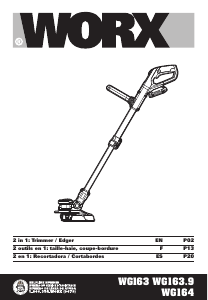 Manual de uso Worx WG163 Cortabordes