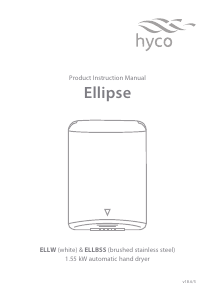 Manual Hyco Ellipse Hand Dryer