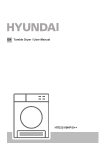 Handleiding Hyundai HTD22-09HP/S++ Wasdroger