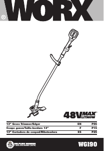 Manual de uso Worx WG190 Cortabordes