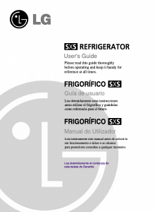 Manual LG GR-L267TVX Fridge-Freezer