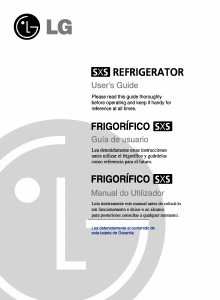 Manual de uso LG GR-L2176TVX Frigorífico combinado