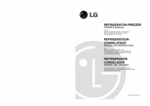 Manual de uso LG GR-362MSF Frigorífico combinado