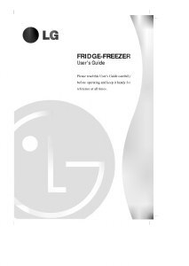 Manual LG GR-369SQF Fridge-Freezer