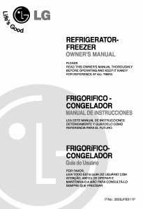 Manual de uso LG GR-262W Frigorífico combinado