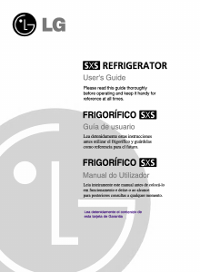 Manual de uso LG GR-P2076LX Frigorífico combinado