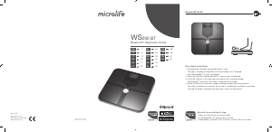 Mode d’emploi Microlife WS 200 BT Pèse-personne