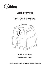 Handleiding Midea MF-TN8001 Friteuse