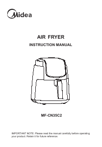 Manual Midea MF-CN35C2 Deep Fryer