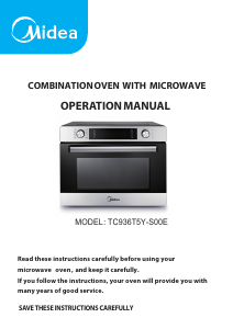 Manual Midea TC936T5Y-S00E Oven