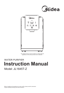 Manual Midea JL1645T-Z Water Dispenser