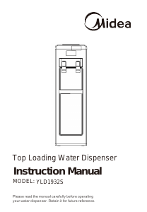 Manual Midea YLD1932S Water Dispenser