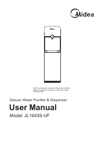 Manual Midea JL1643S-UF Water Dispenser