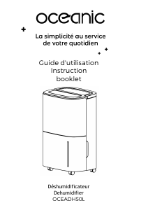 Mode d’emploi Oceanic OCEADH50L Déshumidificateur