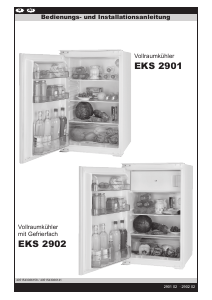 Bedienungsanleitung Oranier EKS 2902 Kühlschrank