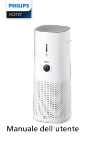 Manuale Philips AC3737 Purificatore d'aria