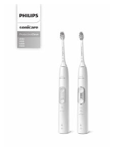 Manual Philips HX6481 Sonicare ProtectiveClear Periuta de dinti electrica