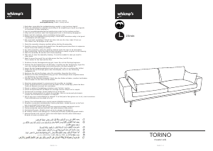 Εγχειρίδιο Wehkamp Torino (81x200x90) Καναπές