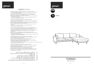 Εγχειρίδιο Wehkamp Torino (81x282x151) Καναπές