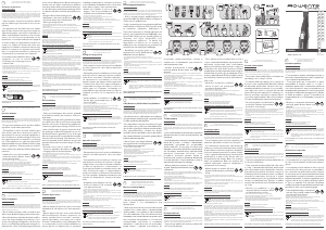 Rokasgrāmata Rowenta TN3651F0 Bārdas mašīna