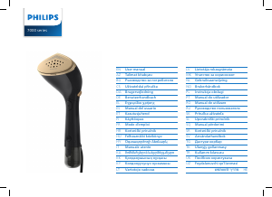 Manual de uso Philips STH7040 Vaporizador de prendas