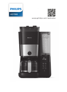 Manual Philips HD7900 Coffee Machine