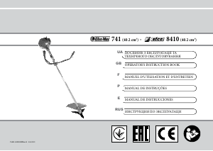 Manual de uso Oleo-Mac 741 Desbrozador