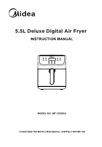 Manual Midea MF-CN55A2 Deep Fryer