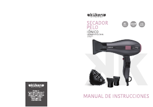 Manual de uso Küken 38032 Secador de pelo