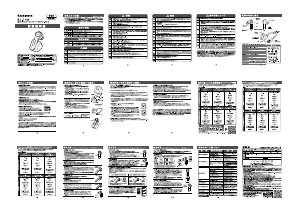 説明書 カシムラ BL-102 ヘッドフォン