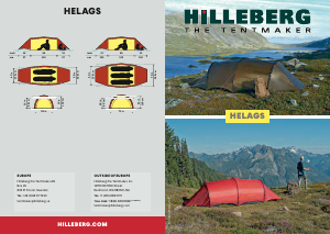 사용 설명서 Hilleberg Helags 텐트