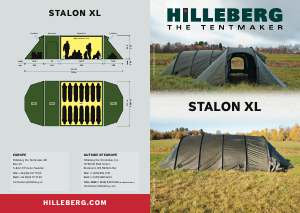 Handleiding Hilleberg Stalon XL Tent