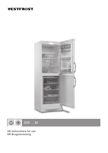 Manual Vestfrost SW 317-2 M Fridge-Freezer