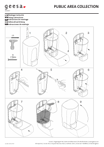 Manual Geesa 221217 Soap Dispenser