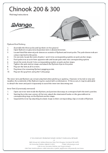 Manual Vango Chinook 300 Tent