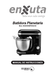 Manual de uso Enxuta SDAENXBP6502CB Batidora de pie