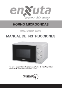 Manual de uso Enxuta MOENX0320M Microondas