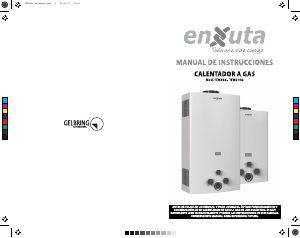 Manual de uso Enxuta TENX6G Caldera de gas