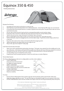 Handleiding Vango Equinox 350 Tent