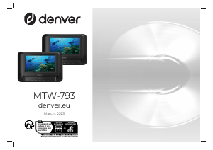 Bedienungsanleitung Denver MTW-793 DVD-player