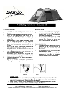 Handleiding Vango Harewood 600 Tent